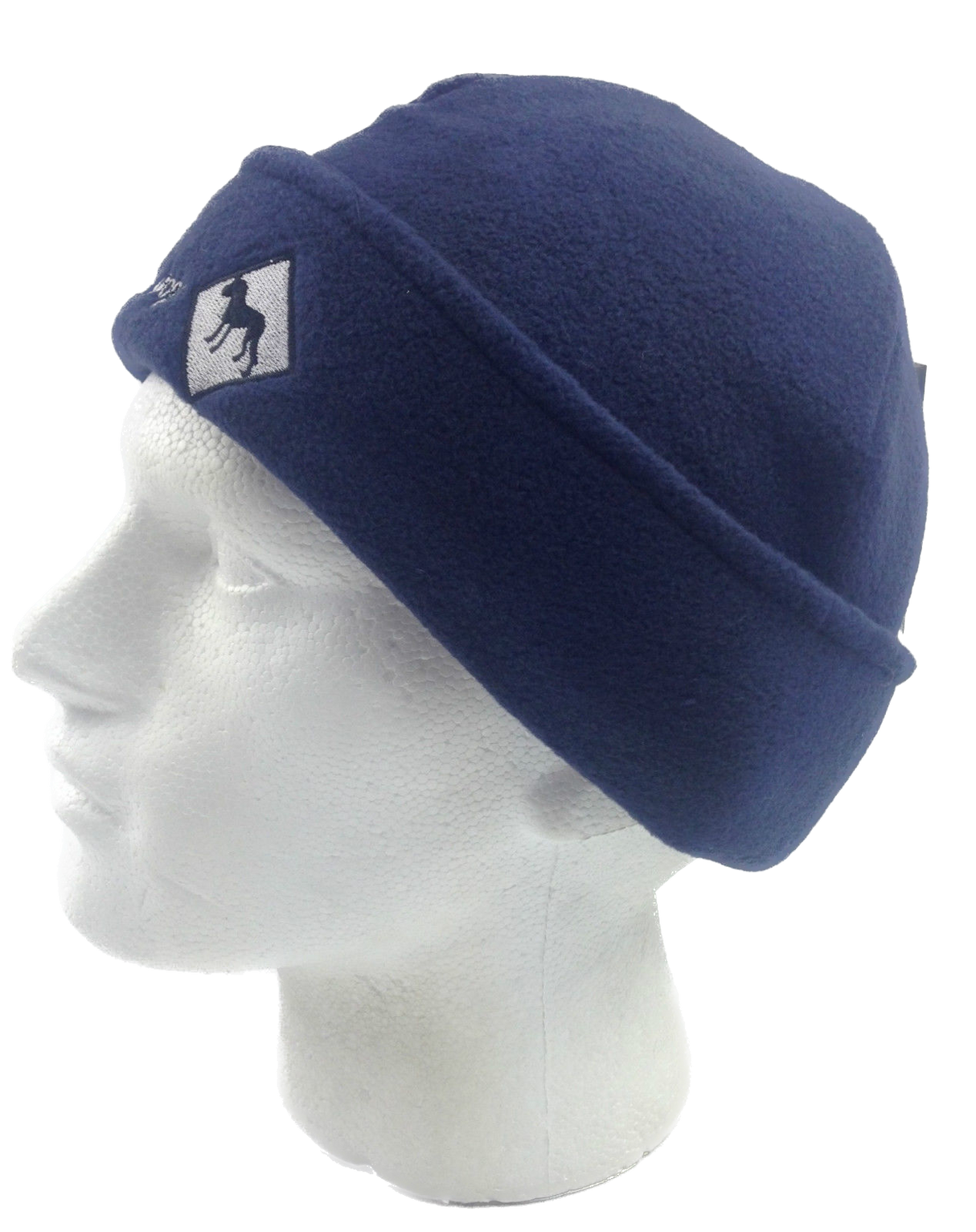 DIAMOND DOGS Beanie Mens - Insulation Polar Fleece Hat - Navy