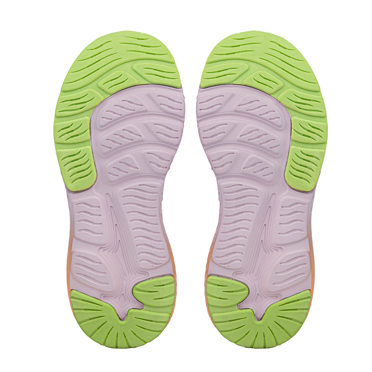 Sfida Brazen Girls V Strap Runners - Purple/Neon (Kids Sneakers/Shoes)