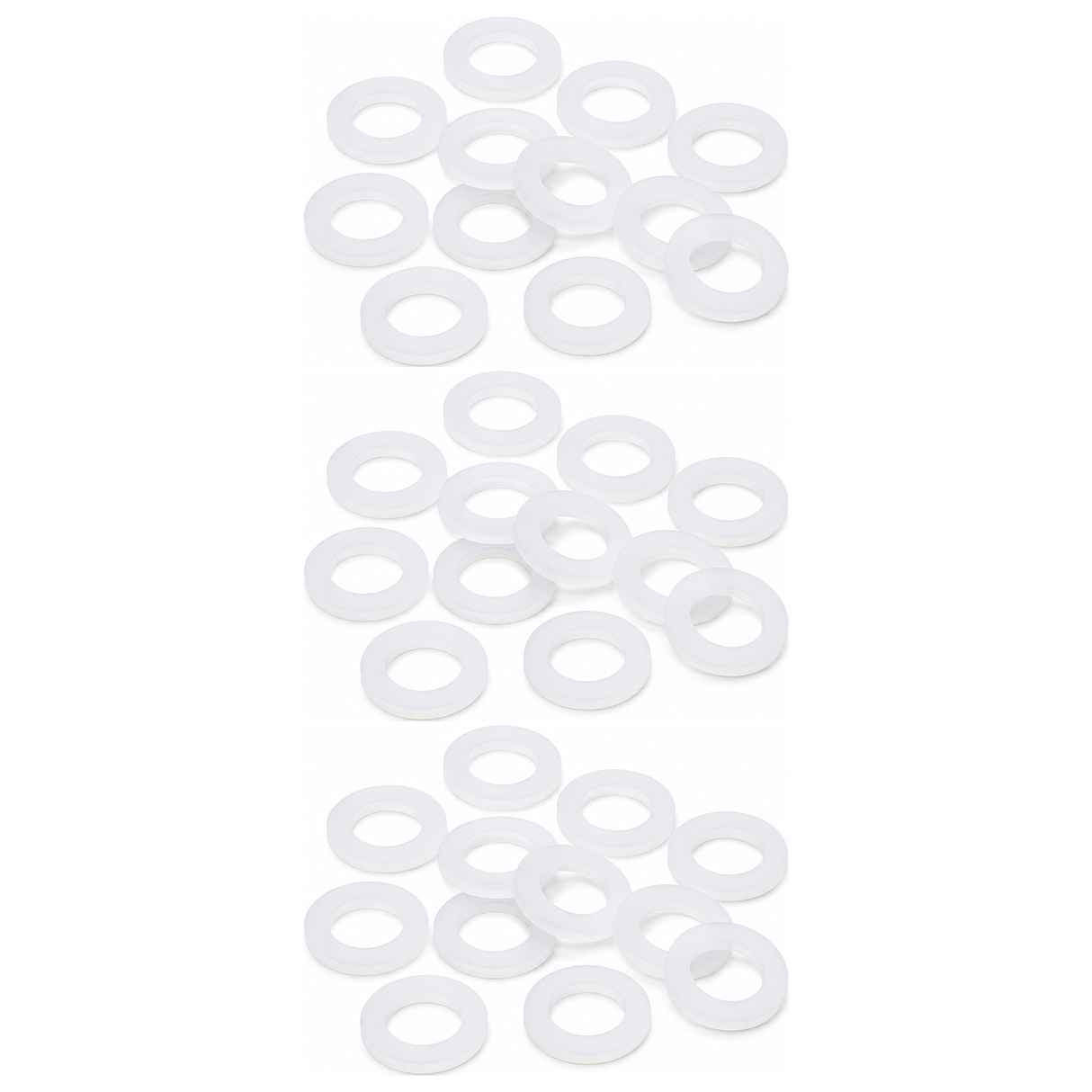 36x Silicone O Ring Washers Pack - 24mm Sealing Gaskets