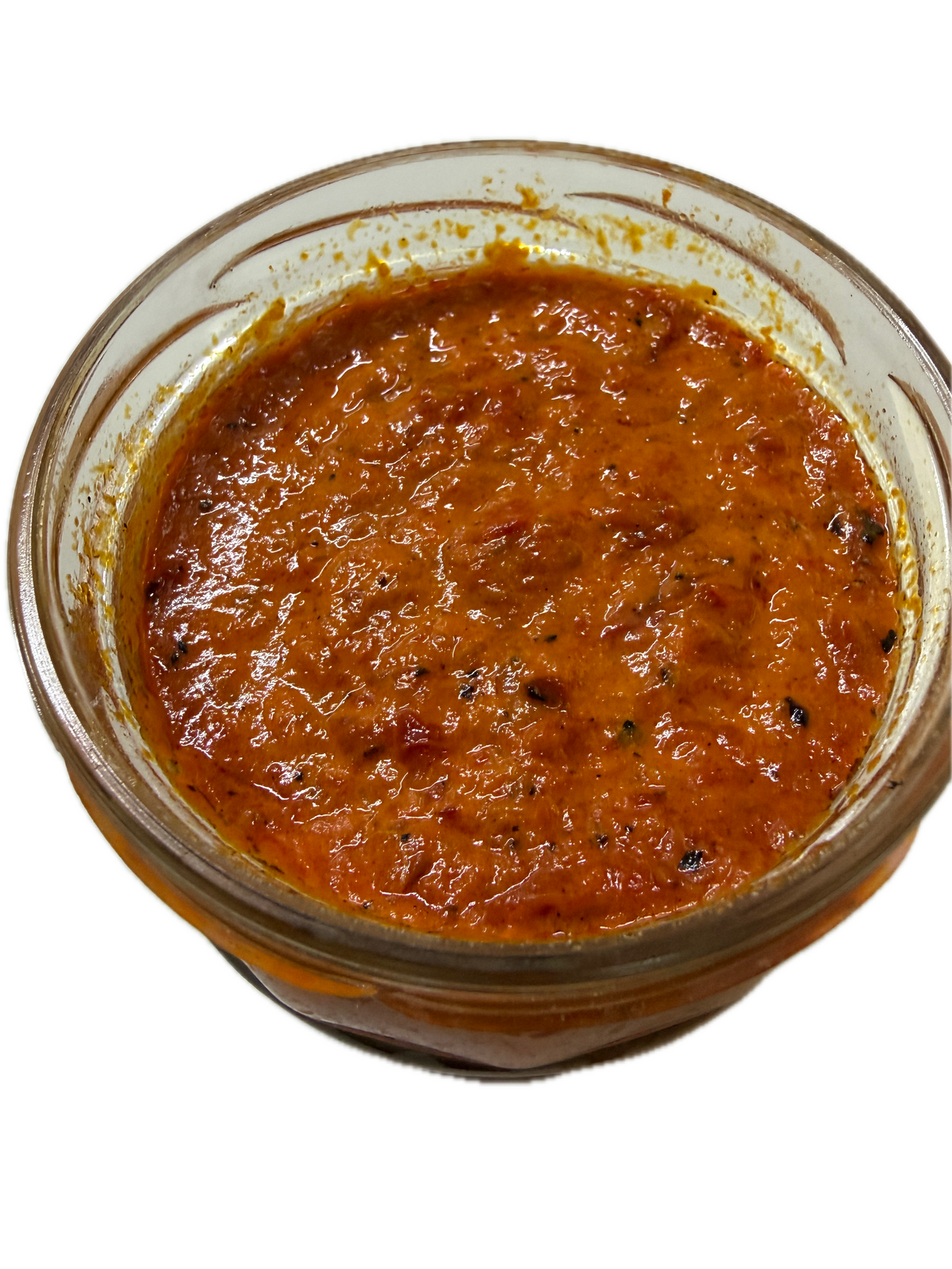 560g Perustija Hot Ajvar Spread (Roasted Red Pepper Relish)