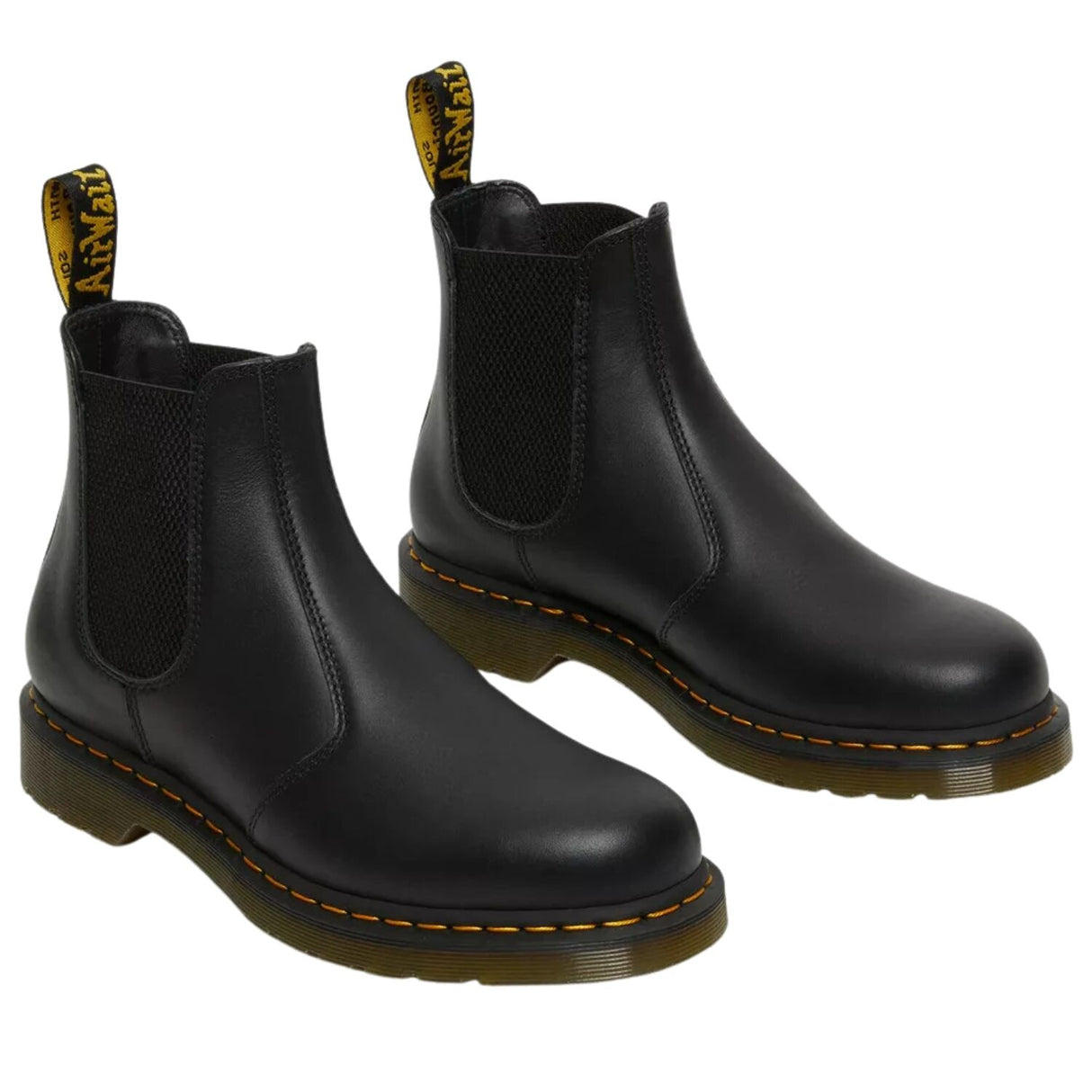 Dr. Martens 2976 Chelsea Boots Nappa Leather Goodyear Welt AirWair Sole in Black