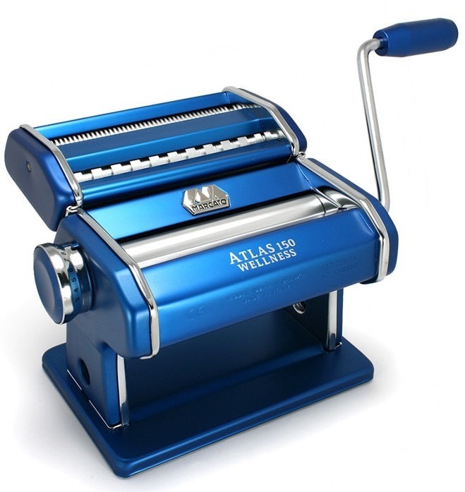 Marcato Atlas 150 Pasta Maker - Dark Blue - Made in Italy