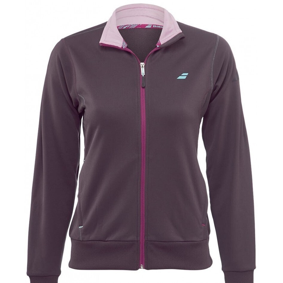 Babolat Girls Junior Kids Core Tennis Jacket Performance Childrens - Castlerock - 6-8 Years Old