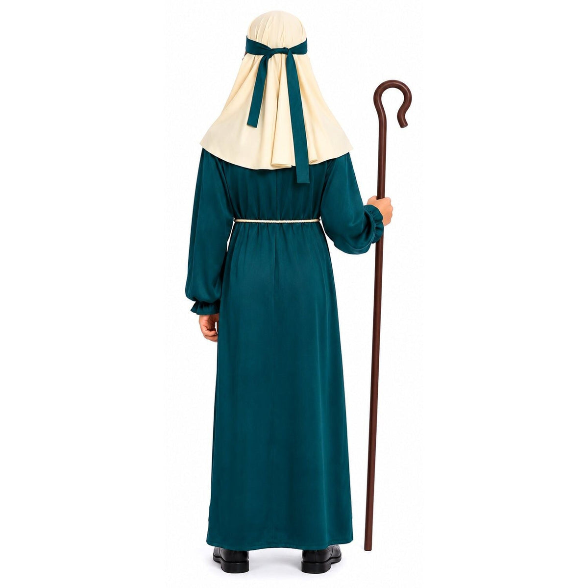 Kids Shepherd Nativity Party Costume Boys Christmas School Play Biblical Halloween in Teal