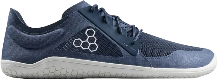 Vivobarefoot Mens Primus Lite IV Barefoot Shoes - Midnight Blue (Lightweight Recycled Runners)