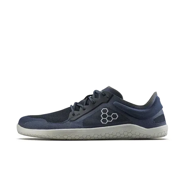 Vivobarefoot Primus Lite 3.5 Mens Barefoot Shoes Minimalist Running Trainer in Midnight