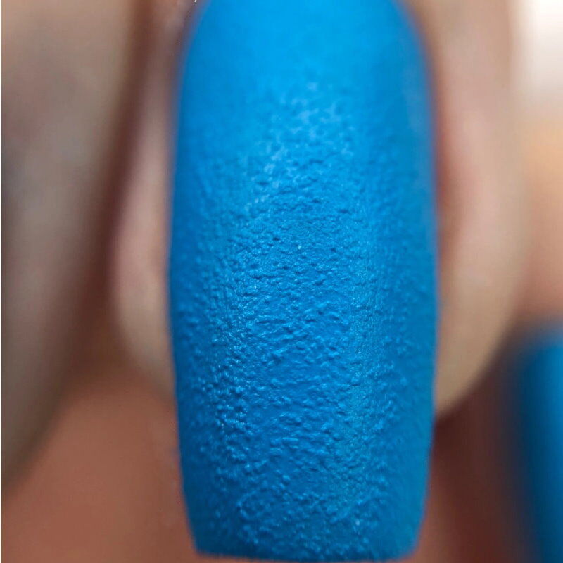 Sinful Colors 15ml Bold Colour Texture Nail Polish - 2683 Double Time Blue