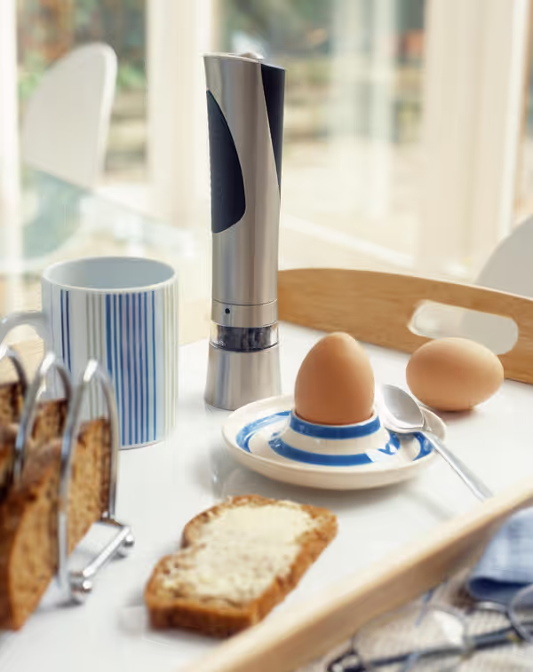 Cole & Mason Richmond Electronic Salt & Pepper Shakers Mill Gift Set Electric