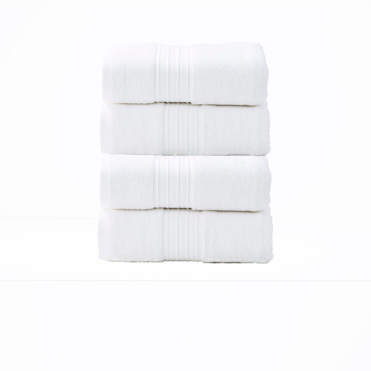 Renee Taylor Brentwood 650 GSM Low Twist Cotton Bath Towel Set - Bright (2 to 14 Piece Packs)