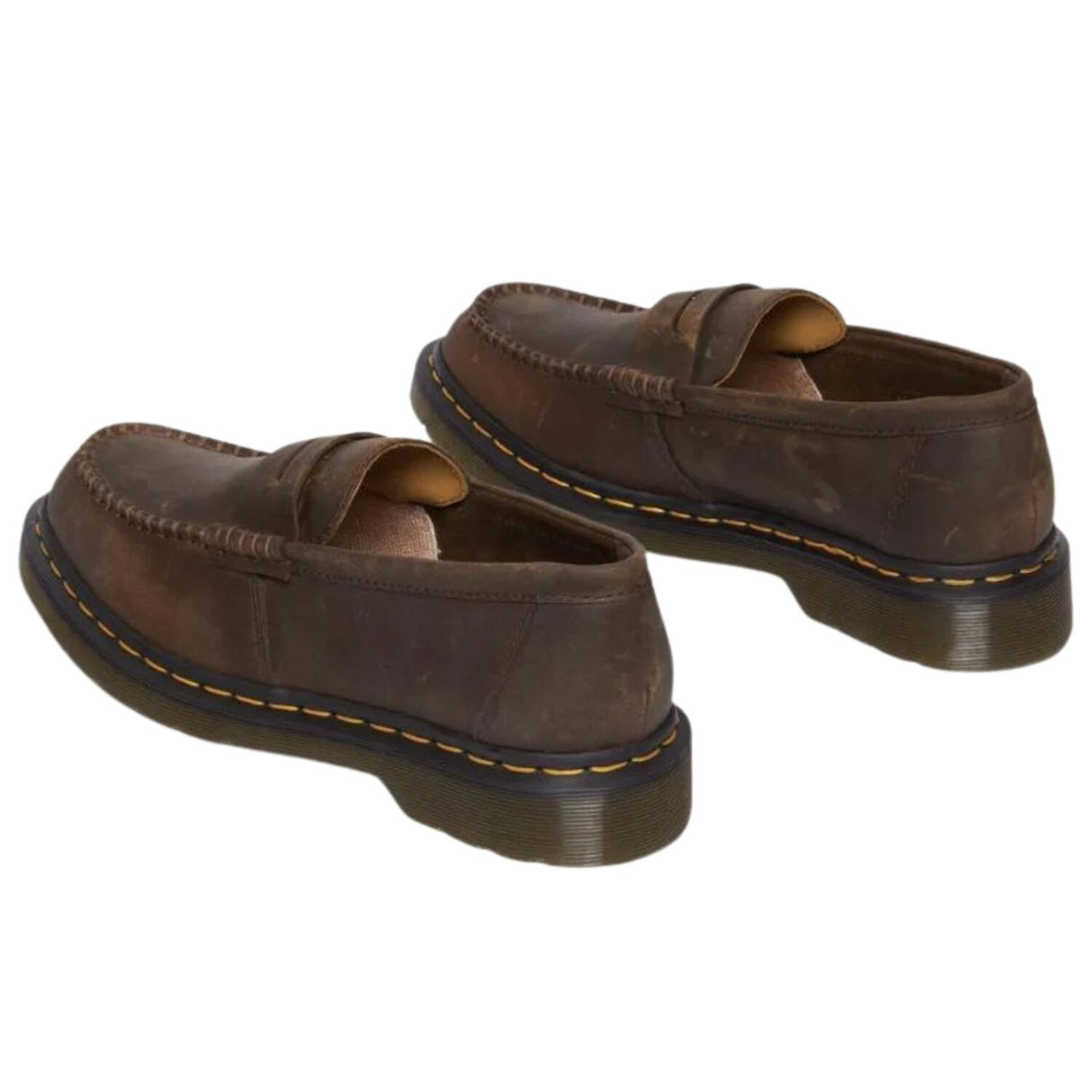 Dr. Martens Penton Loafer Crazy Horse Leather Goodyear Welt AirWair Sole in Dark Brown