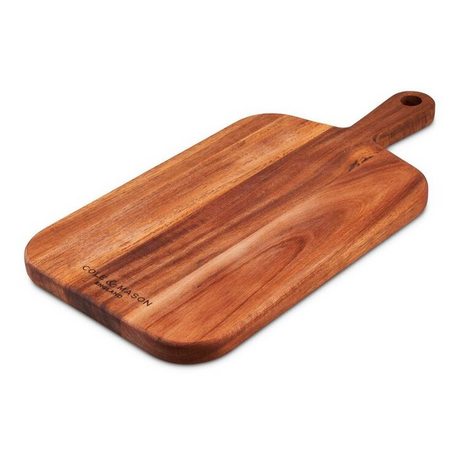 Cole & Mason Barkway Acacia Chopping & Serving Board - Small (D42.2 x W21.2 x H2.2cm)