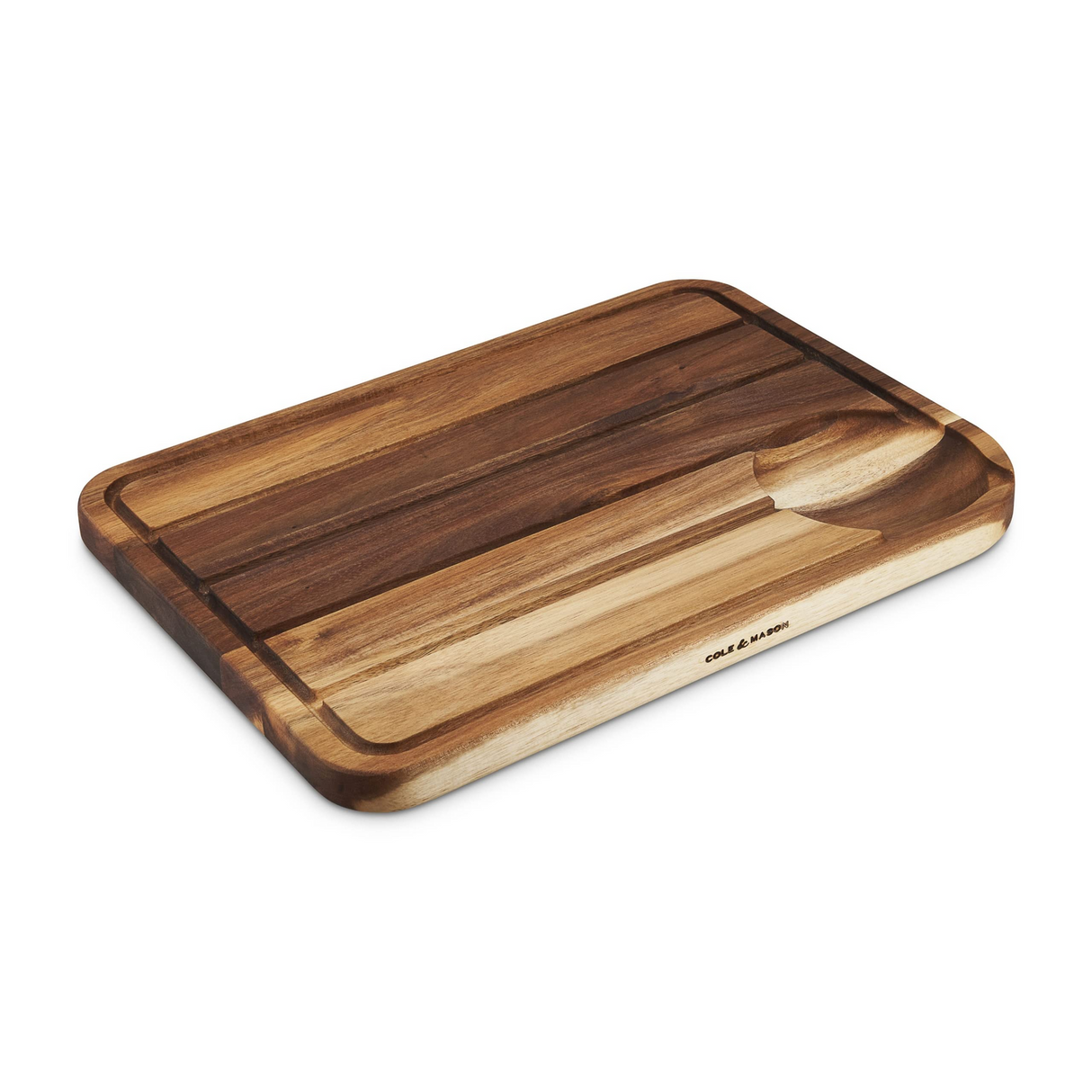 Cole & Mason Berden Acacia Carving Cutting Chopping Serving Board