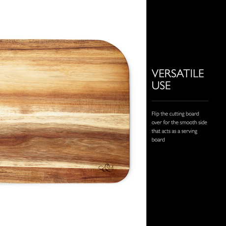 Cole & Mason Berden Acacia Carving Cutting Chopping Serving Board