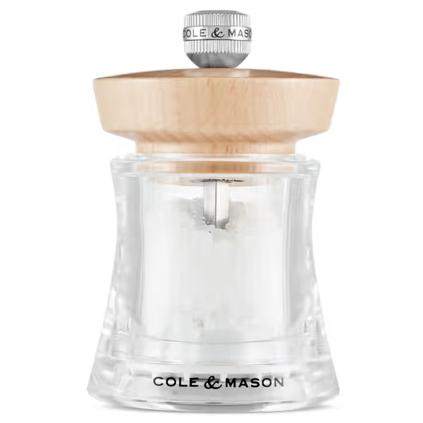 Cole & Mason Holborn 95mm Black Wood Salt Shaker Mill