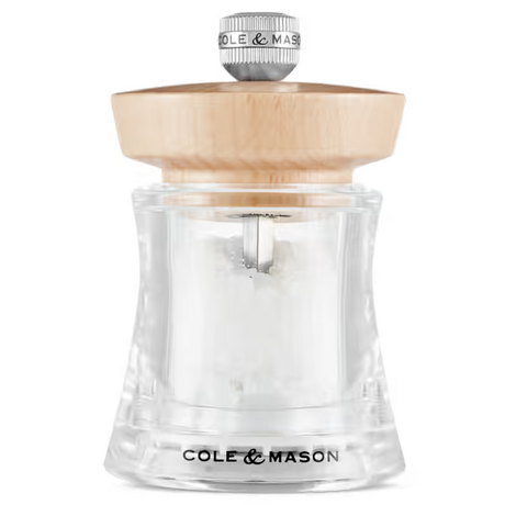 Cole & Mason Holborn 95mm Black Wood Salt Shaker Mill