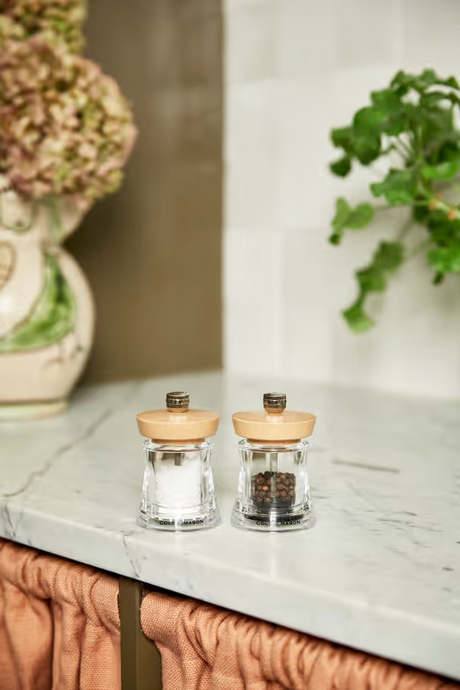 Cole & Mason Holborn 95mm Black Wood Salt Shaker Mill