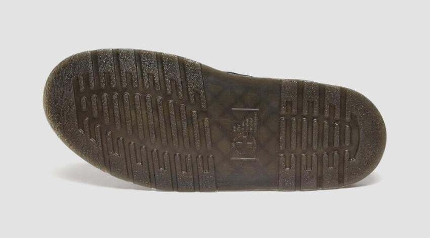 Dr. Martens Jorge II Sling Back Clogs (Suede Slip On Sandals) - Black