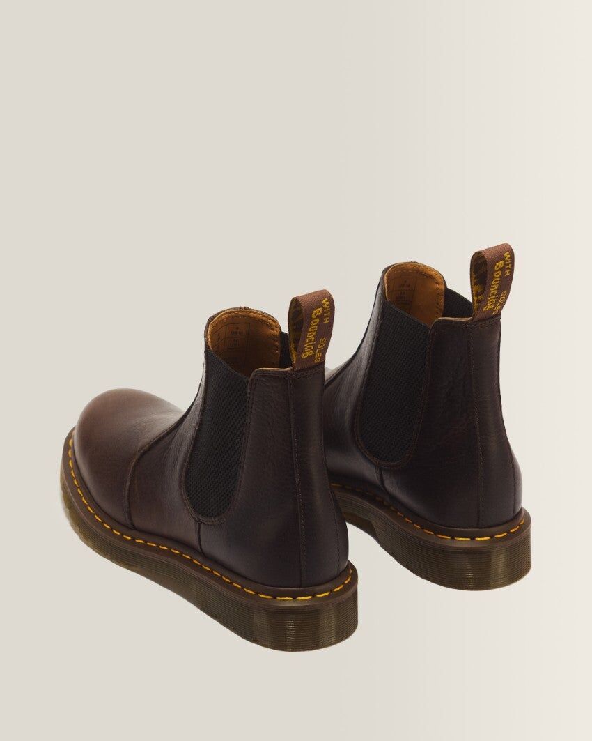 Dr. Martens 2976 Ambassador Chelsea Leather Boots - Dark Brown