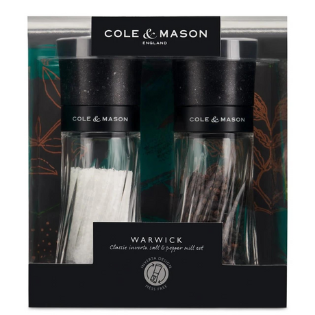 Cole & Mason Warwick Inverta Salt & Pepper Mill Set