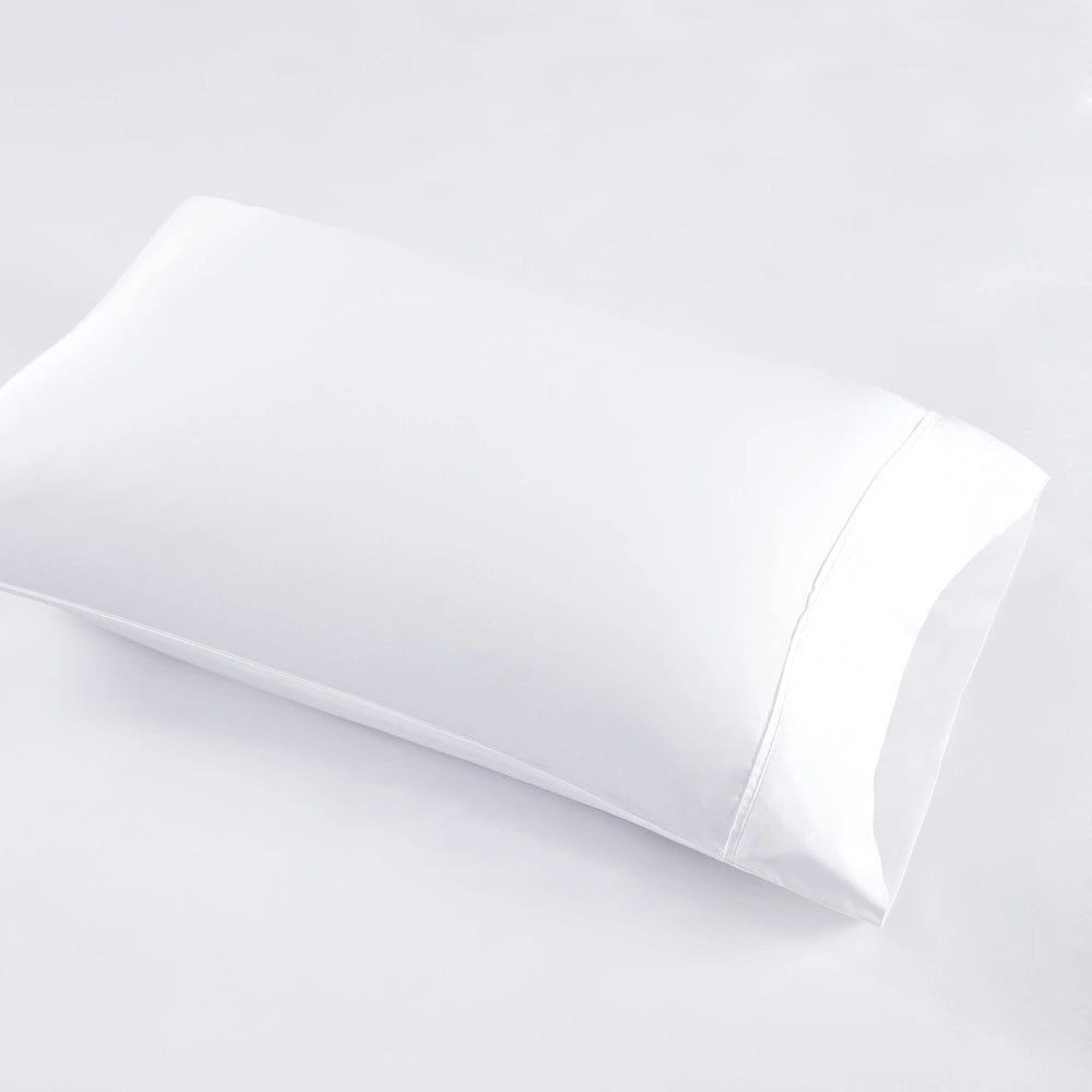 Renee Taylor 700TC Tencel Lyocell & Cotton Quilt Cover Set - White (OEKO-TEX Certified)