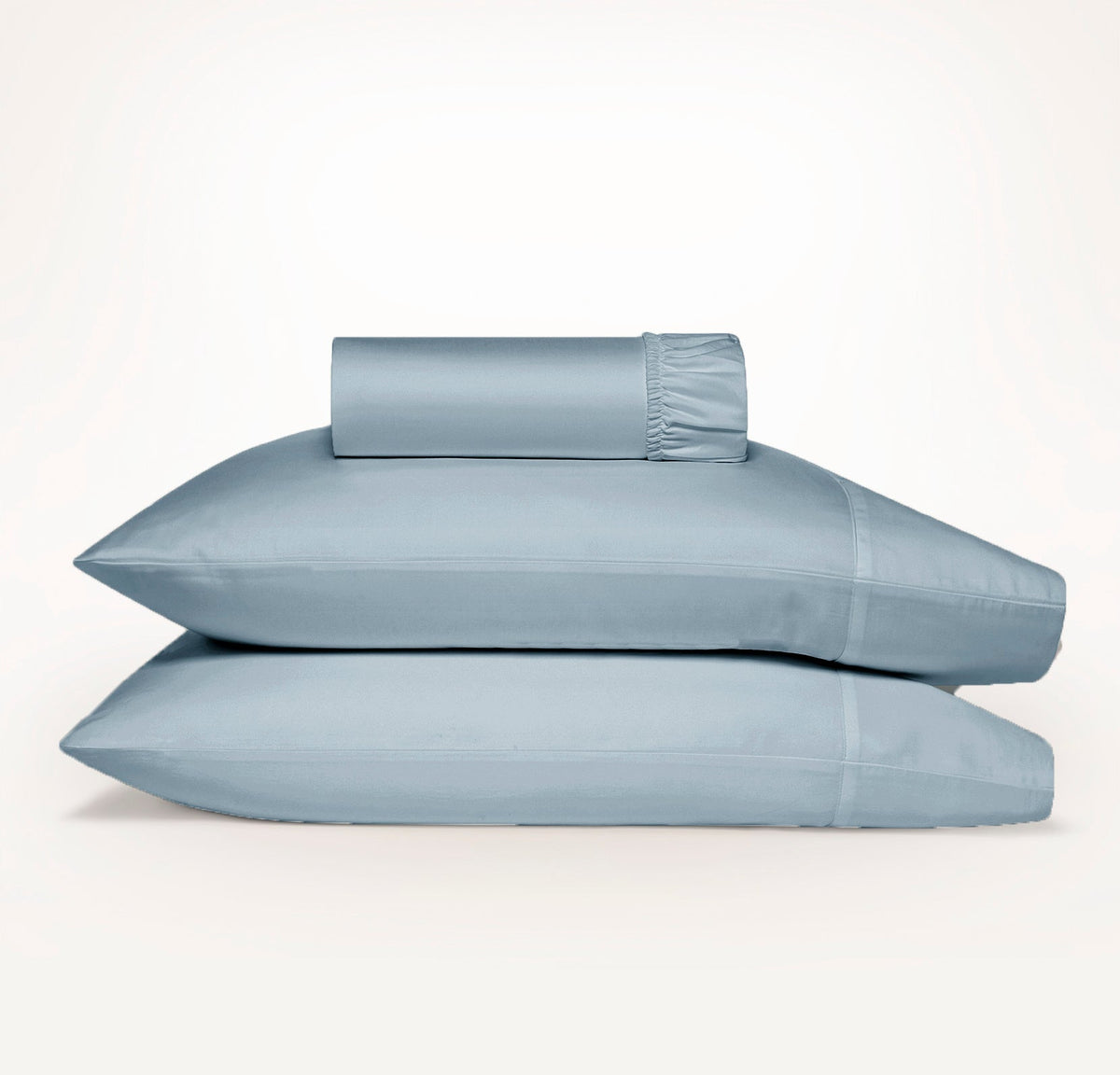 Ddecor Home 1500TC Premium Cotton Blend Fitted Sheet & Pillowcase Set - Seafoam (OEKO-TEX Certified)