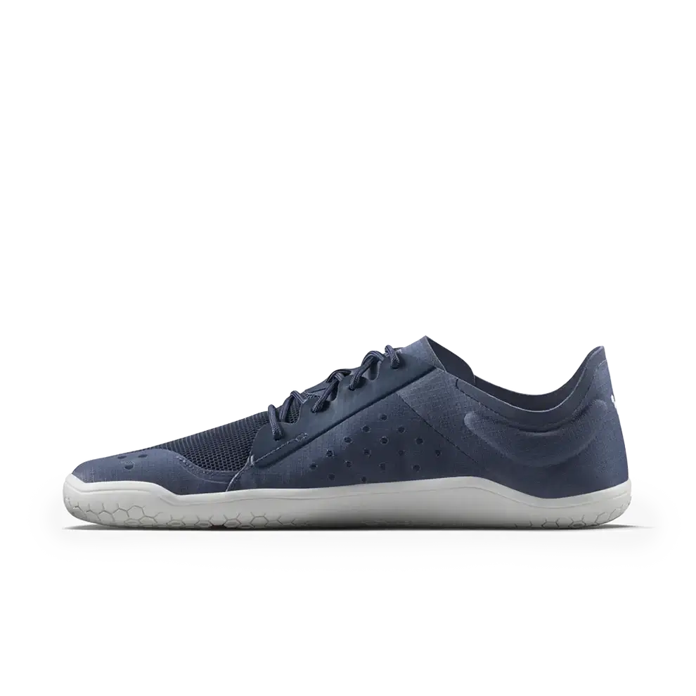Vivobarefoot Primus Lite IV Mens Barefoot Shoes - Midnight Blue (Lightweight Recycled Runners)