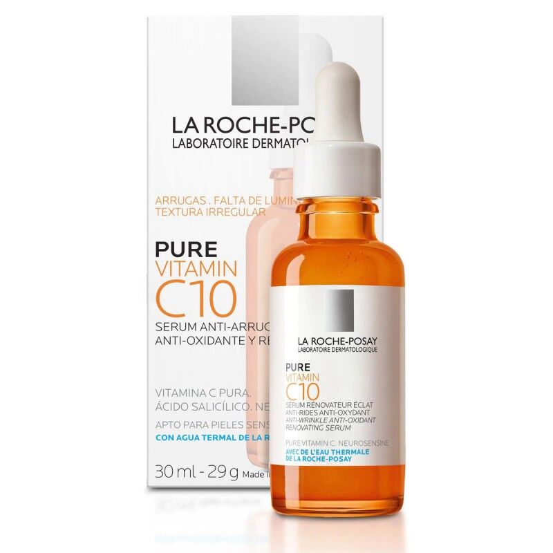 La Roche-Posay 30ml Pure Vitamin C 10 Serum for Anti Aging