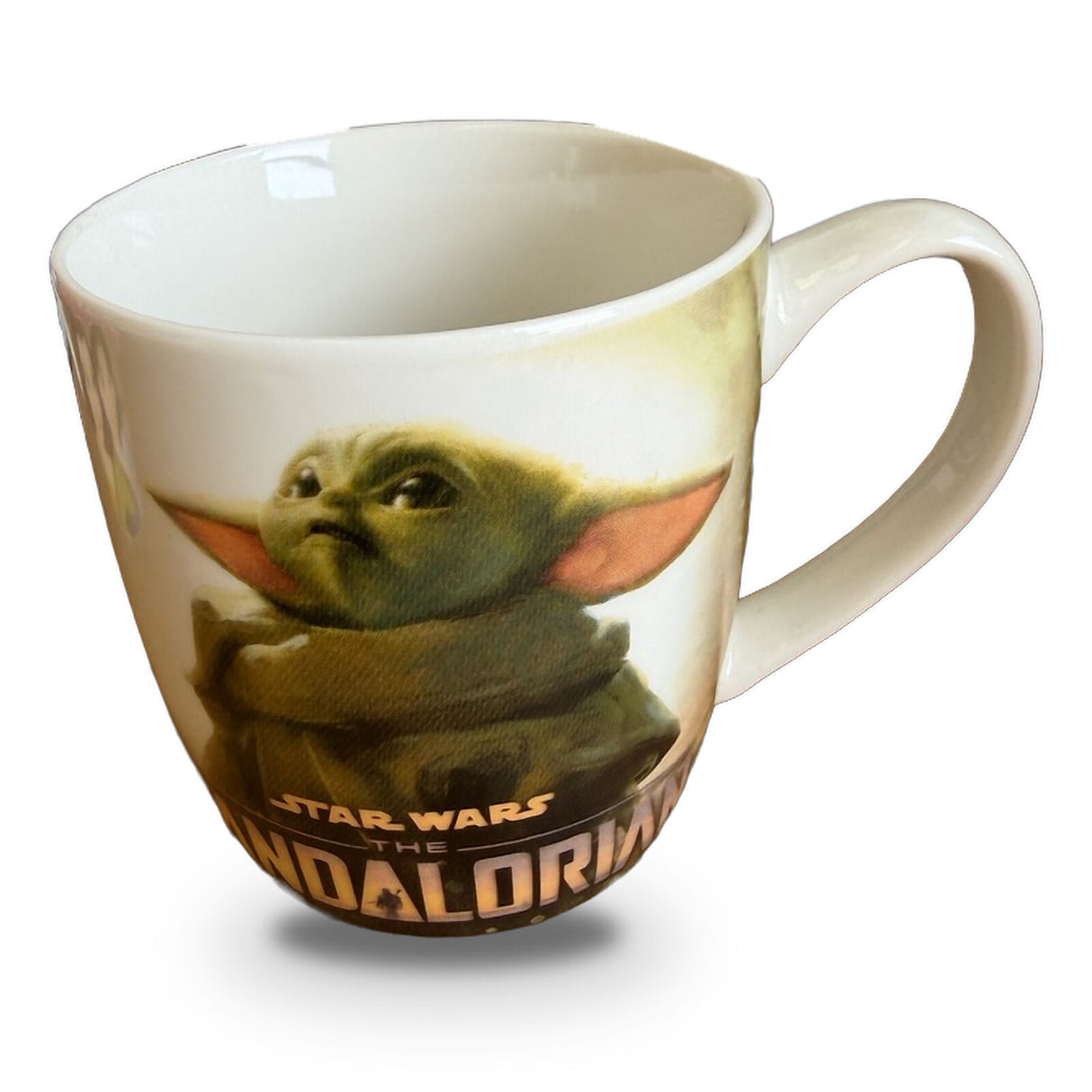 Set of 4 Disney Princess & Star Wars 500ml Ceramic Coffee Mug Tea Cup with Handle (Officially Licensed)