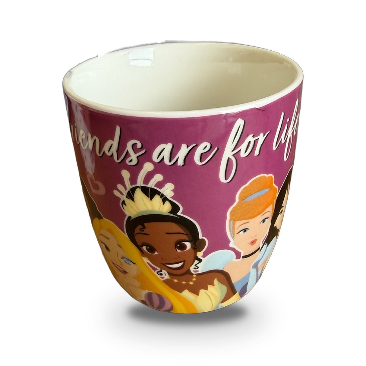 Set of 4 Disney Princess & Star Wars 500ml Ceramic Coffee Mug Tea Cup with Handle (Officially Licensed)