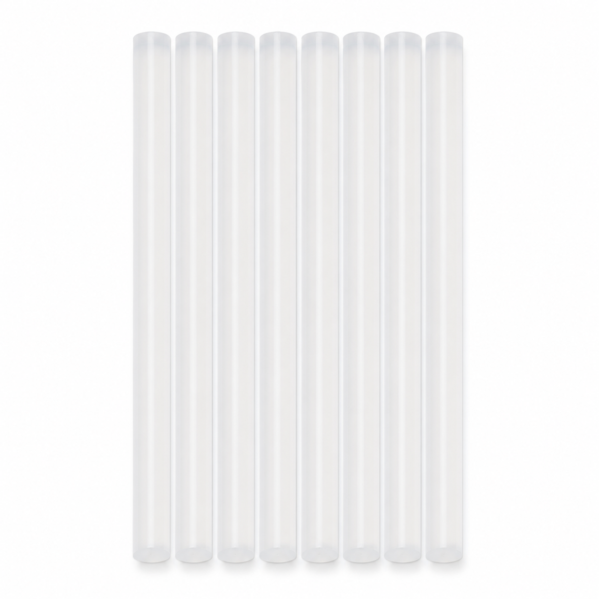 8x Clear Hot Melt Glue Sticks Adhesive Craft Glue Gun (1.1x15cm)