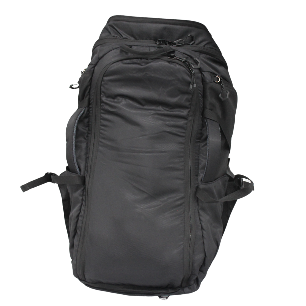 BlackWolf 45L Minimalist II Backpack Bag in Jet Black