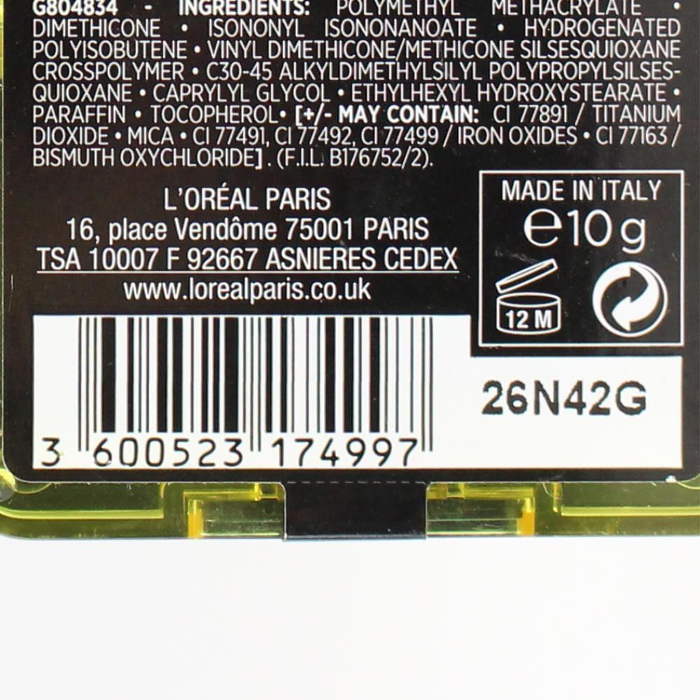 Loreal 10g Infallible Sculpt Contouring Palette Contour - 01 Light/Medium