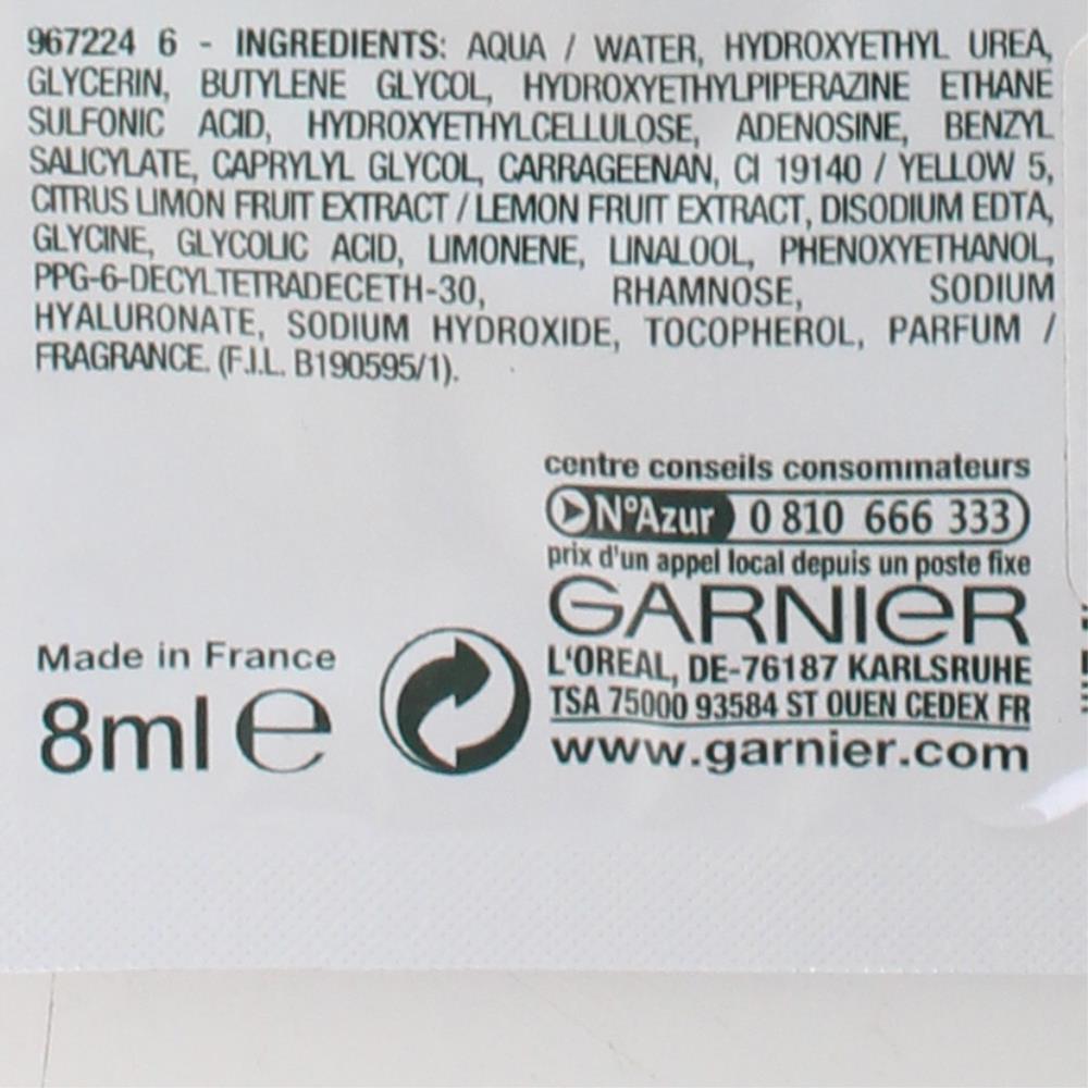 GARNIER 8mL Skin Active Juicy Peel Mask Lemon & Smoothing Active