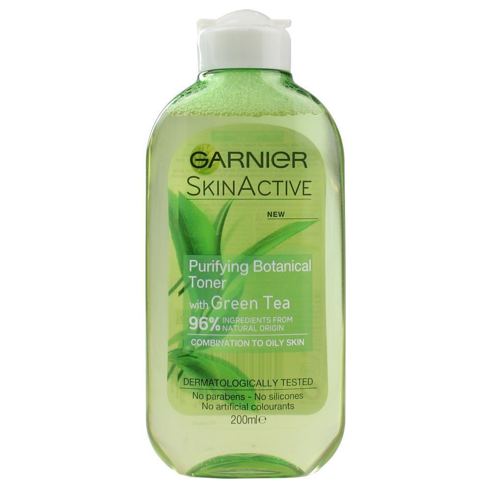Garnier 200ml Nourishing Botanical Toner w/ Green Tea (Combination to Oily Skin)