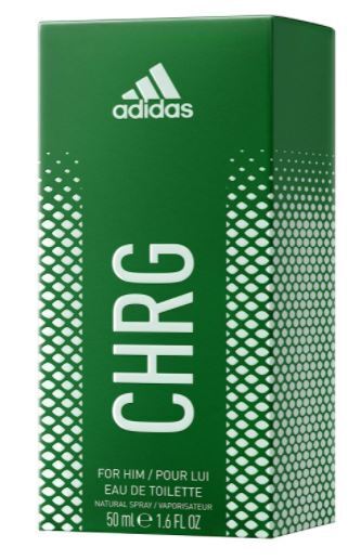 Adidas 50ml Mens Fragrance Natural Spray CHRG Charge Cologne