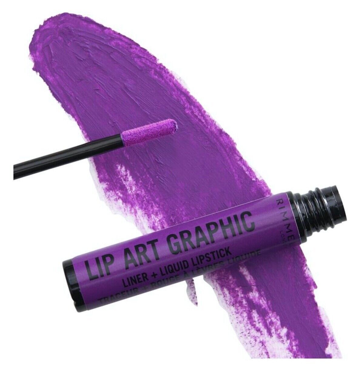 Rimmel London 2-in-1 Lip Art Graphic Liner + Liquid Lipstick - 875 Master Piece