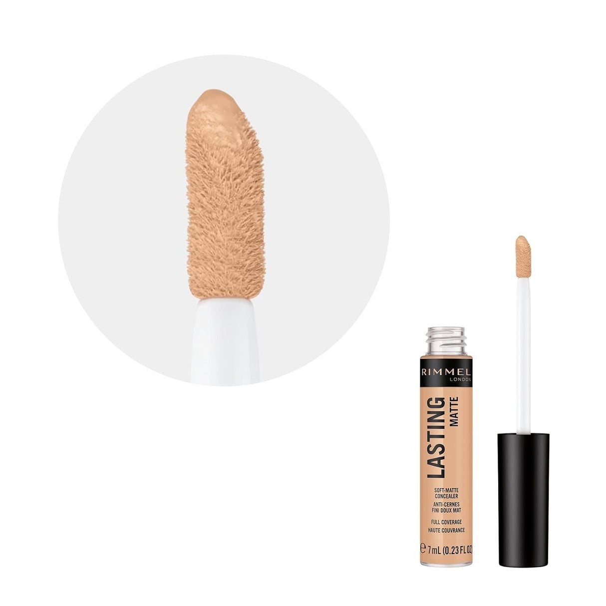 Rimmel 7m L Lasting Matte Concealer 020 - Classic Beige