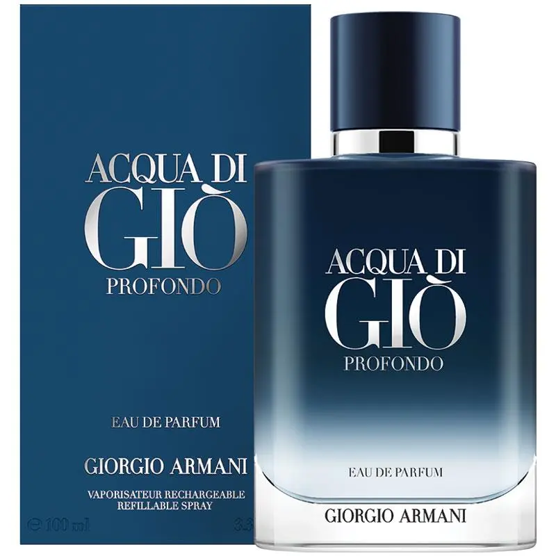100ml Giorgio Armani Acqui Di Gio Profondo Eau De Parfum EDP Mens Fragrance