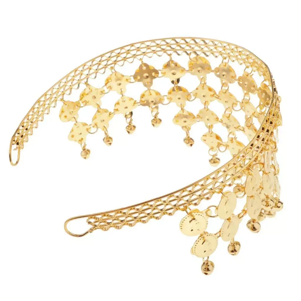 BELLY DANCE HEADBAND Indian Fancy Dress Costume Gypsy Bollywood Tribal Boho