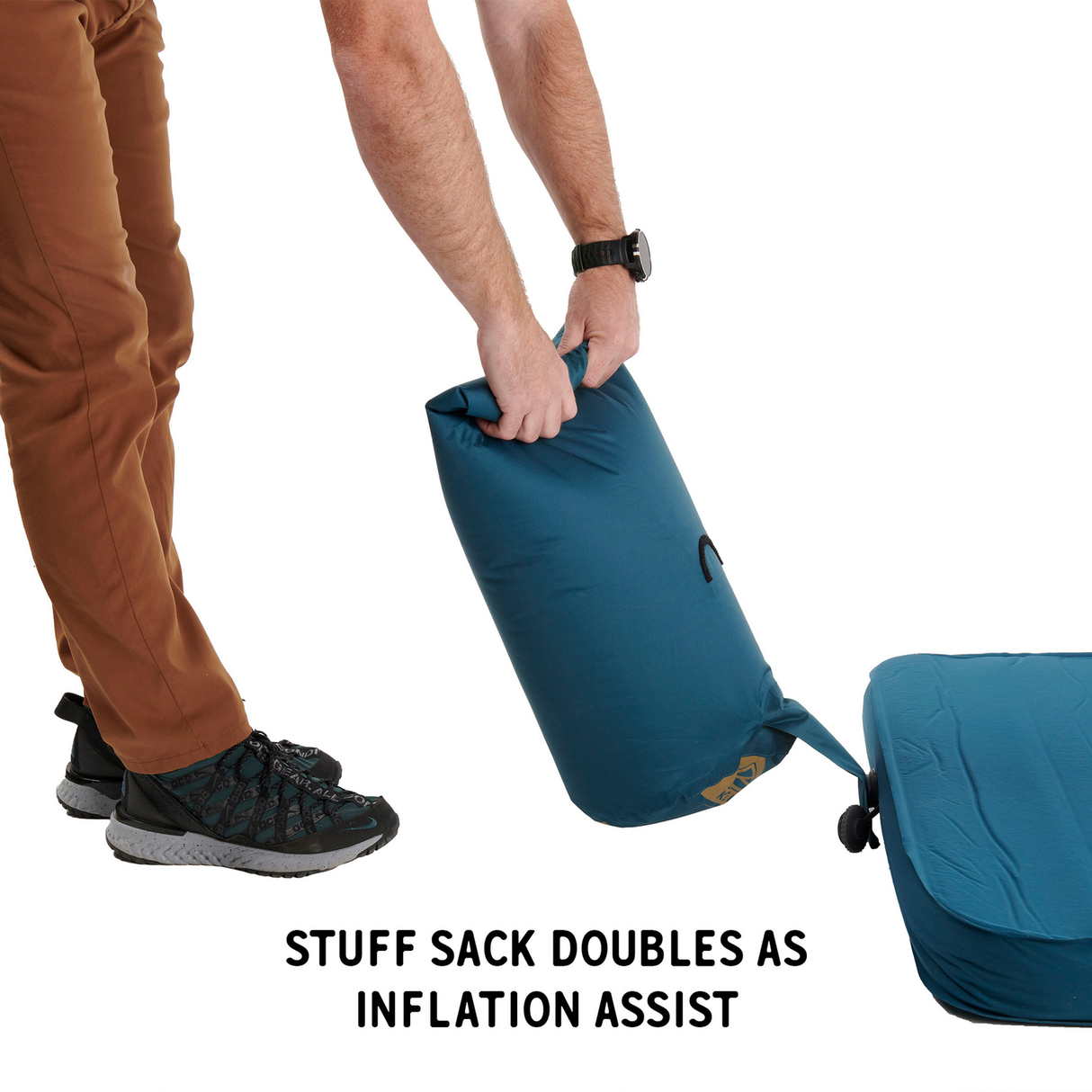 KELTY Waypoint SI Inflatable Sleeping Pad Camping Mattress for Travel/Hiking