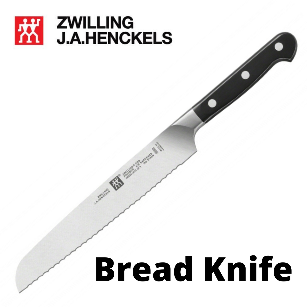 Zwilling J A Henckels Brotmesser Pro 8" 200mm Bread Knife - Friodur Ice-Hardened Blades