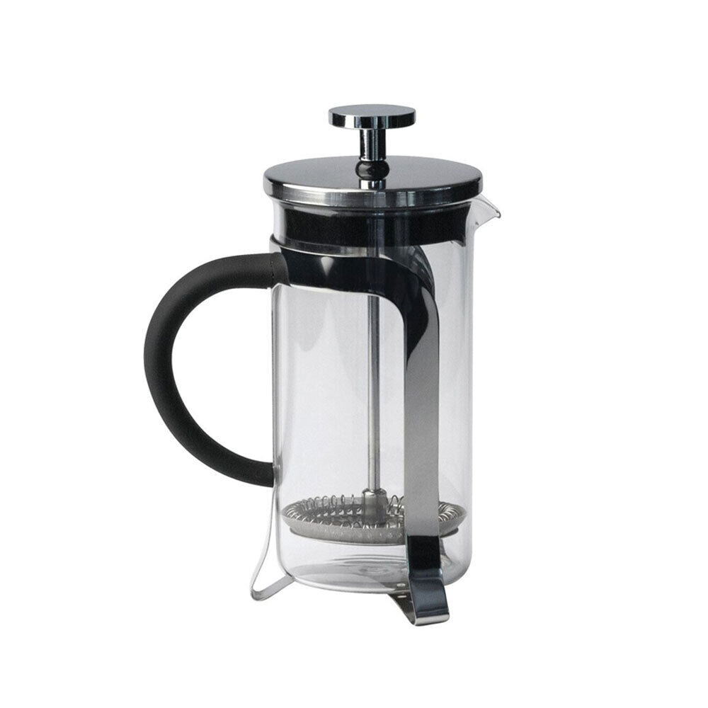 Euroline 350ml Glass Tea & Coffee Plunger w/ Stainless Steel Frame