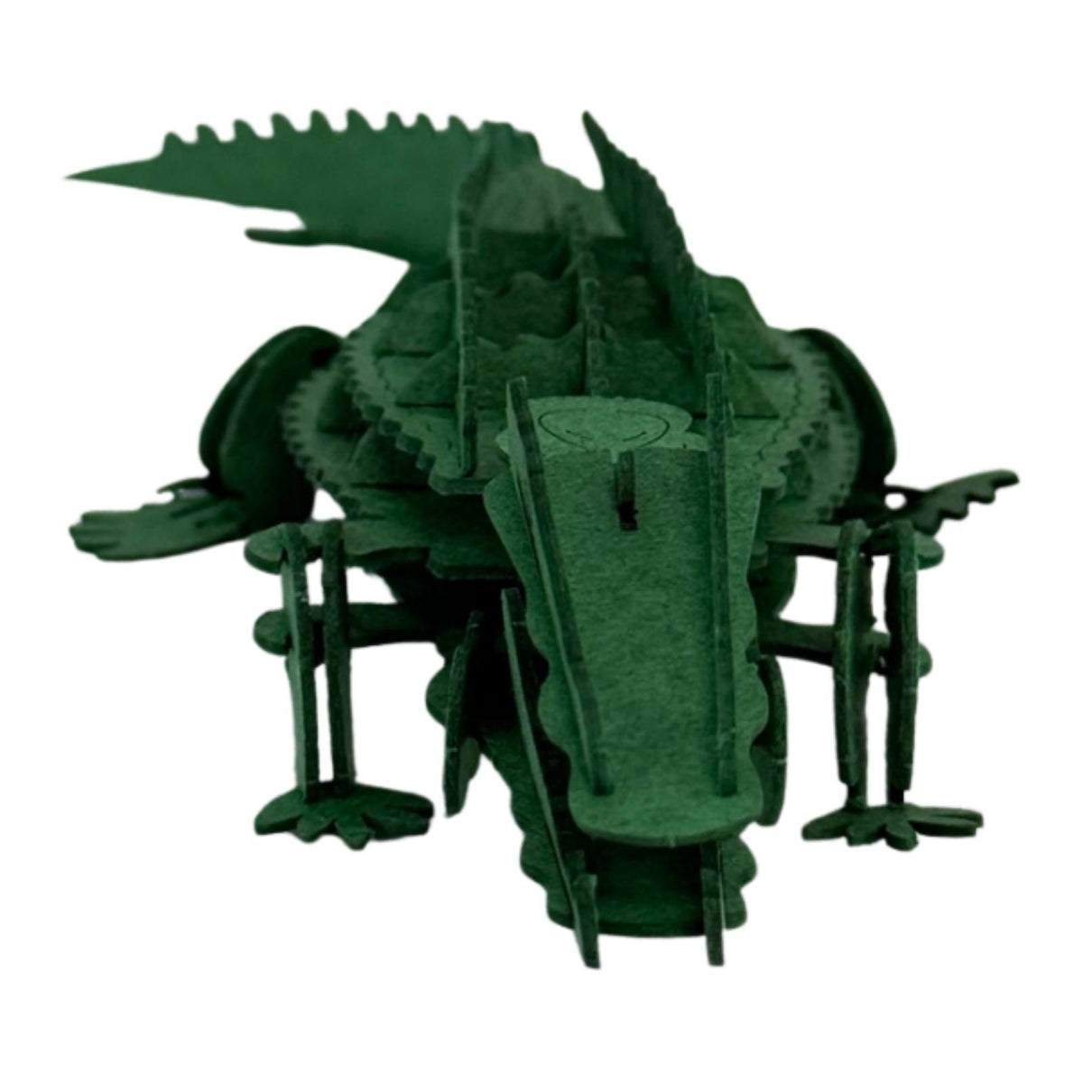 Bocchetta 3D Felt Puzzle Crocodile (Australian Animal Craft Kit Souvenir Gift)