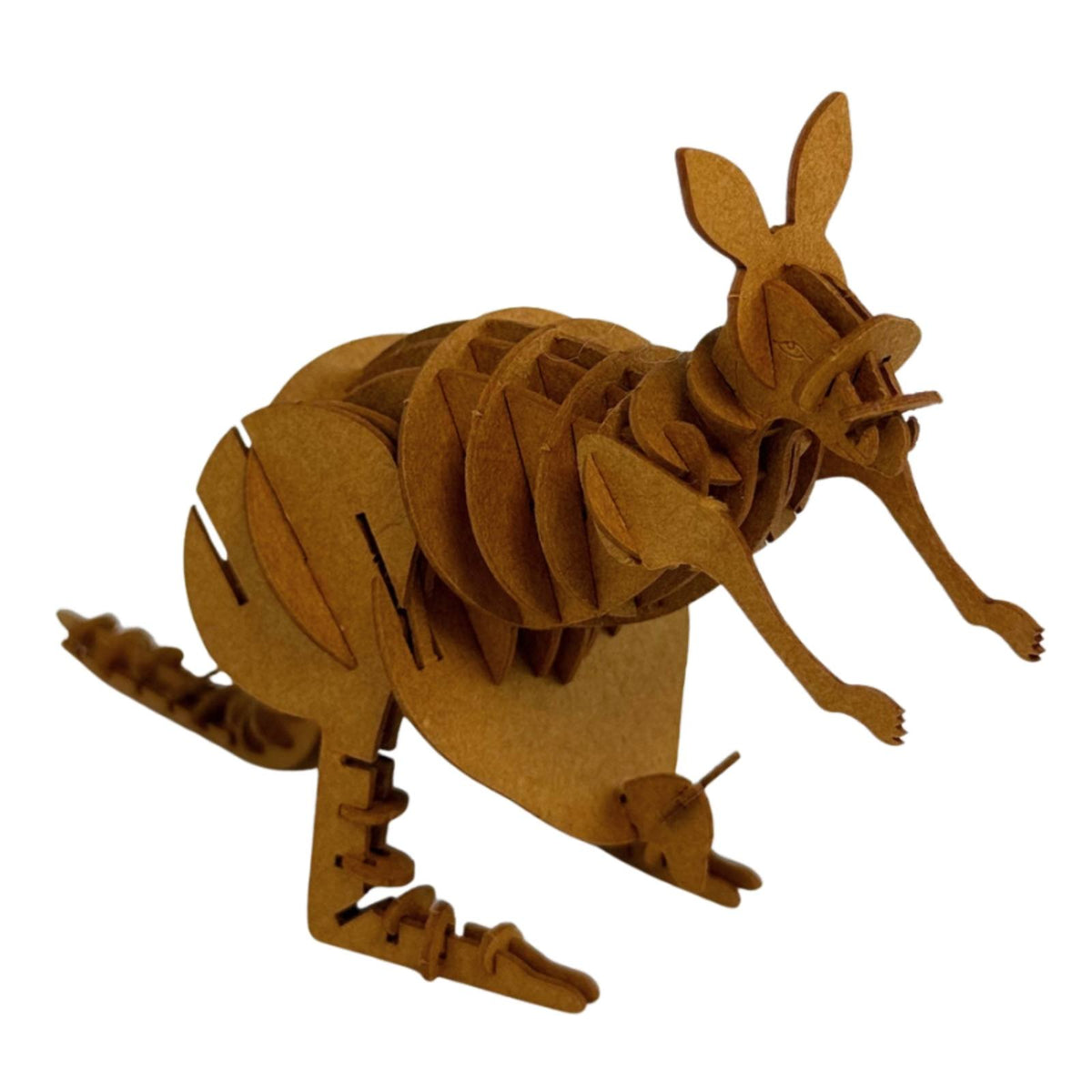 Bocchetta 3D Felt Puzzle Kangaroo (Australian Animal Craft Kit Souvenir Gift)