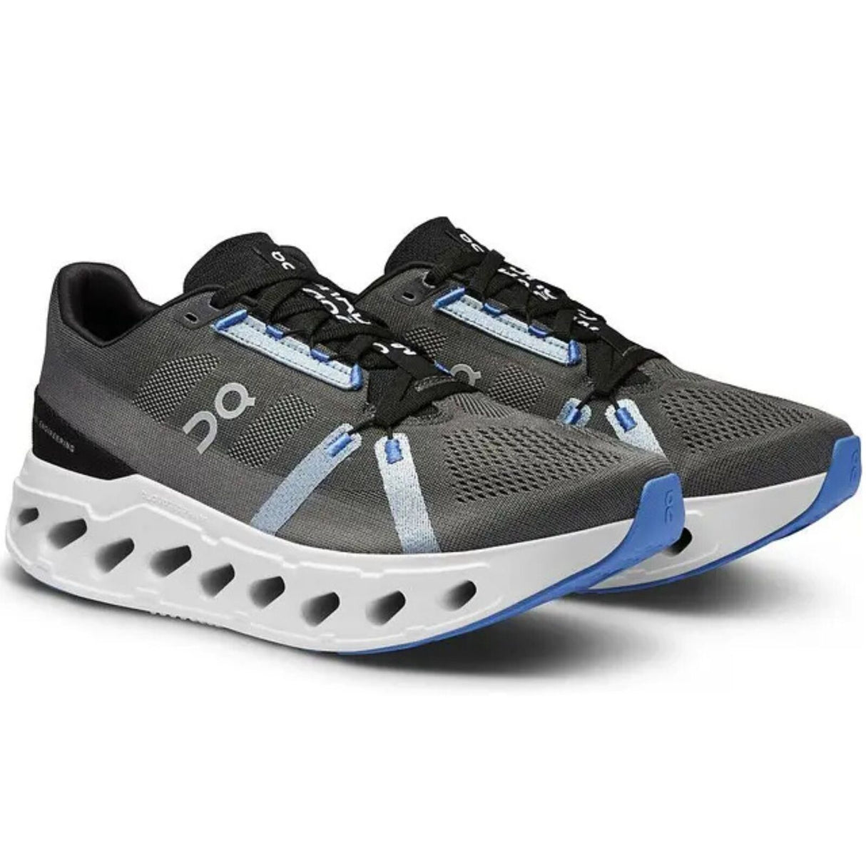 On Cloudeclipse Mens Running Shoes in Black/Frost, size 12