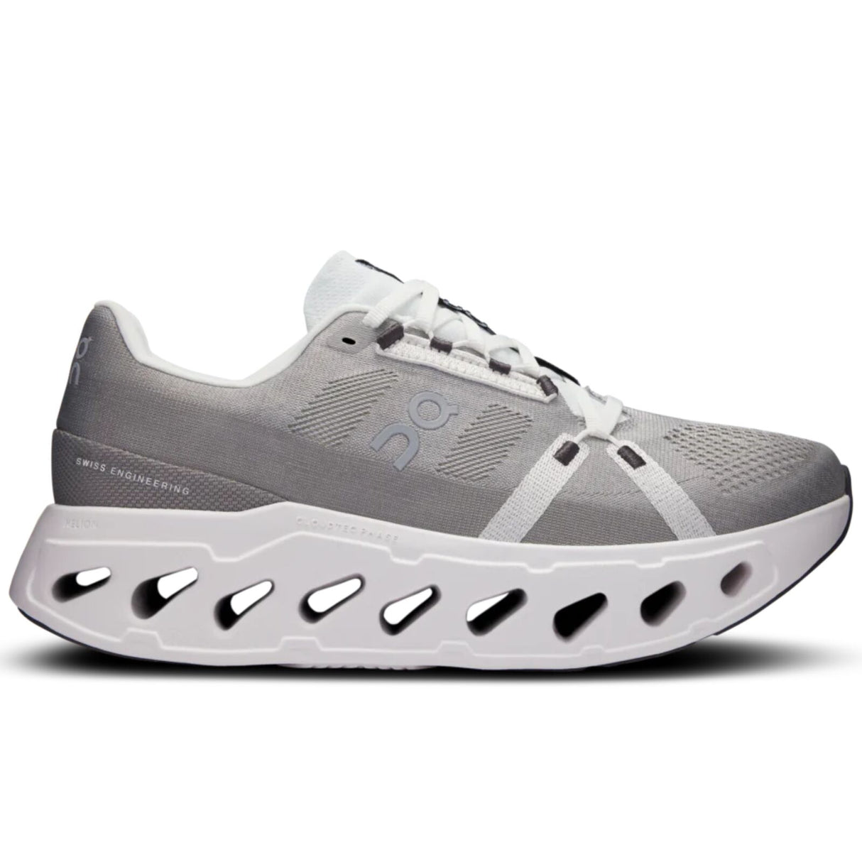 On Cloudeclipse Mens Running Shoes Alloy/White Size 9