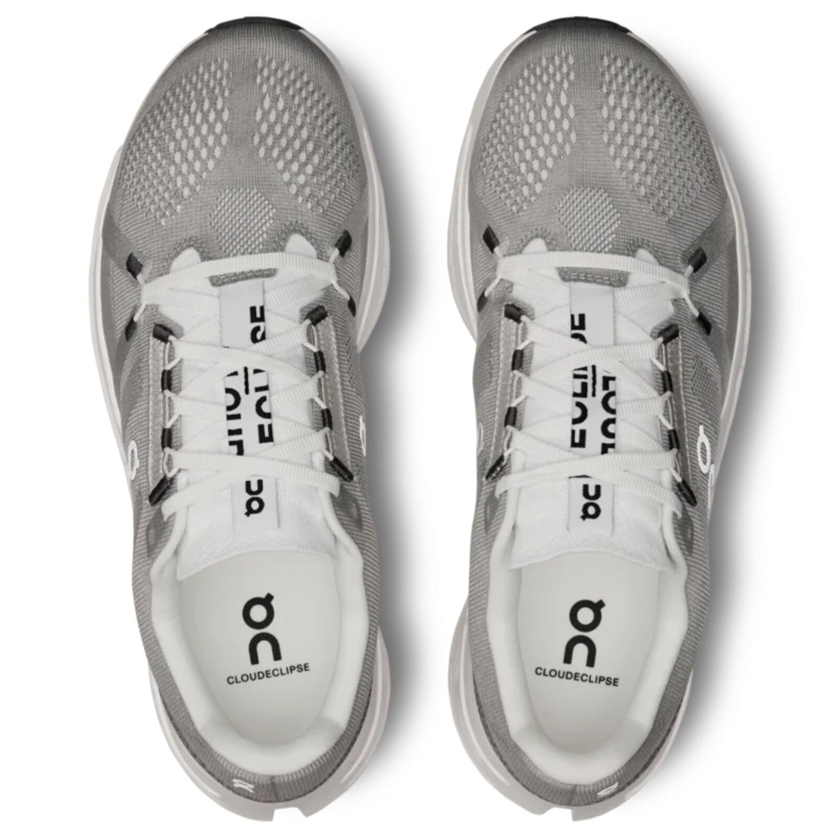 On Cloudeclipse Mens Running Shoes Alloy/White Size 9