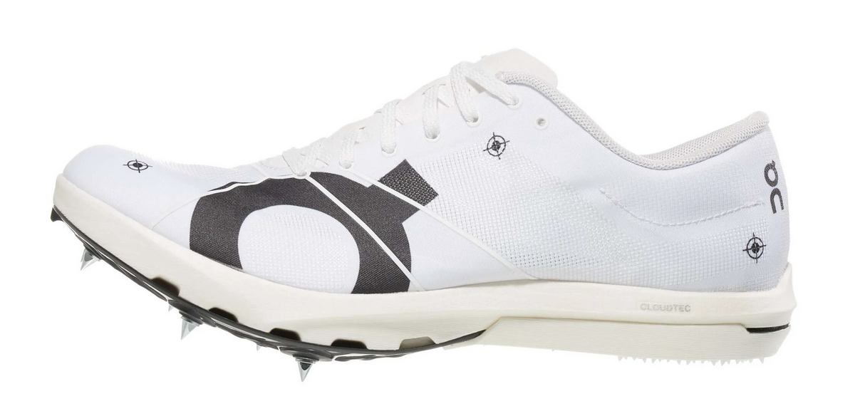 On Cloudspike 10000m Running Spikes Womens Sprinting Track Field Shoes in White/Mint