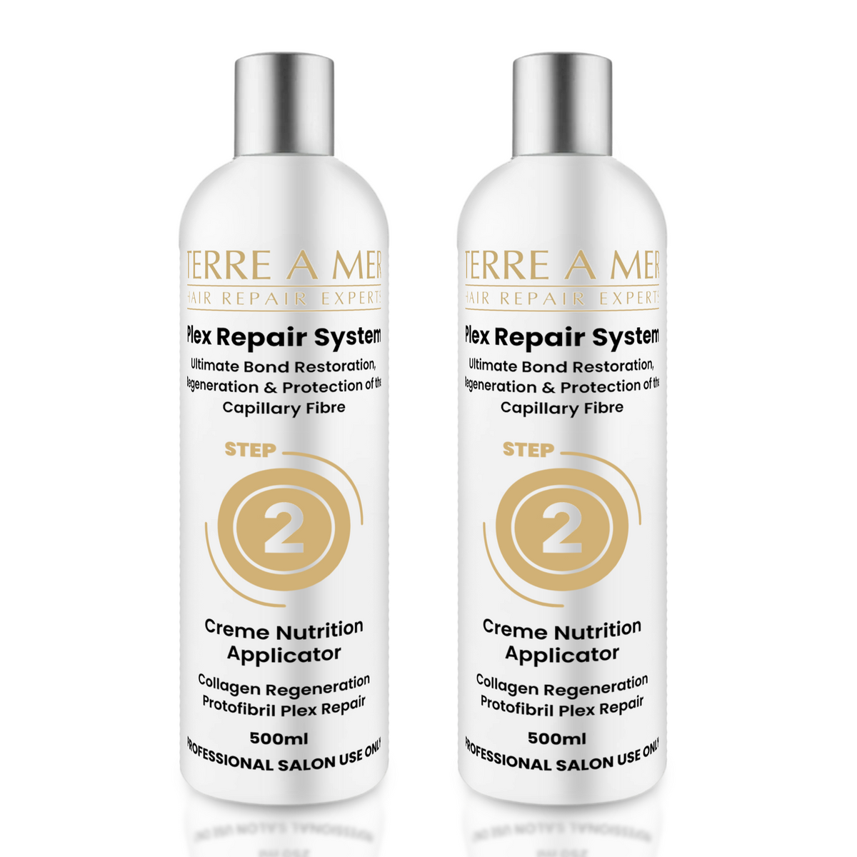 terreamer Plex Repair Step 2 500ml - Hair Bond Treatment (Amino Acids, Collagen & Keratin)