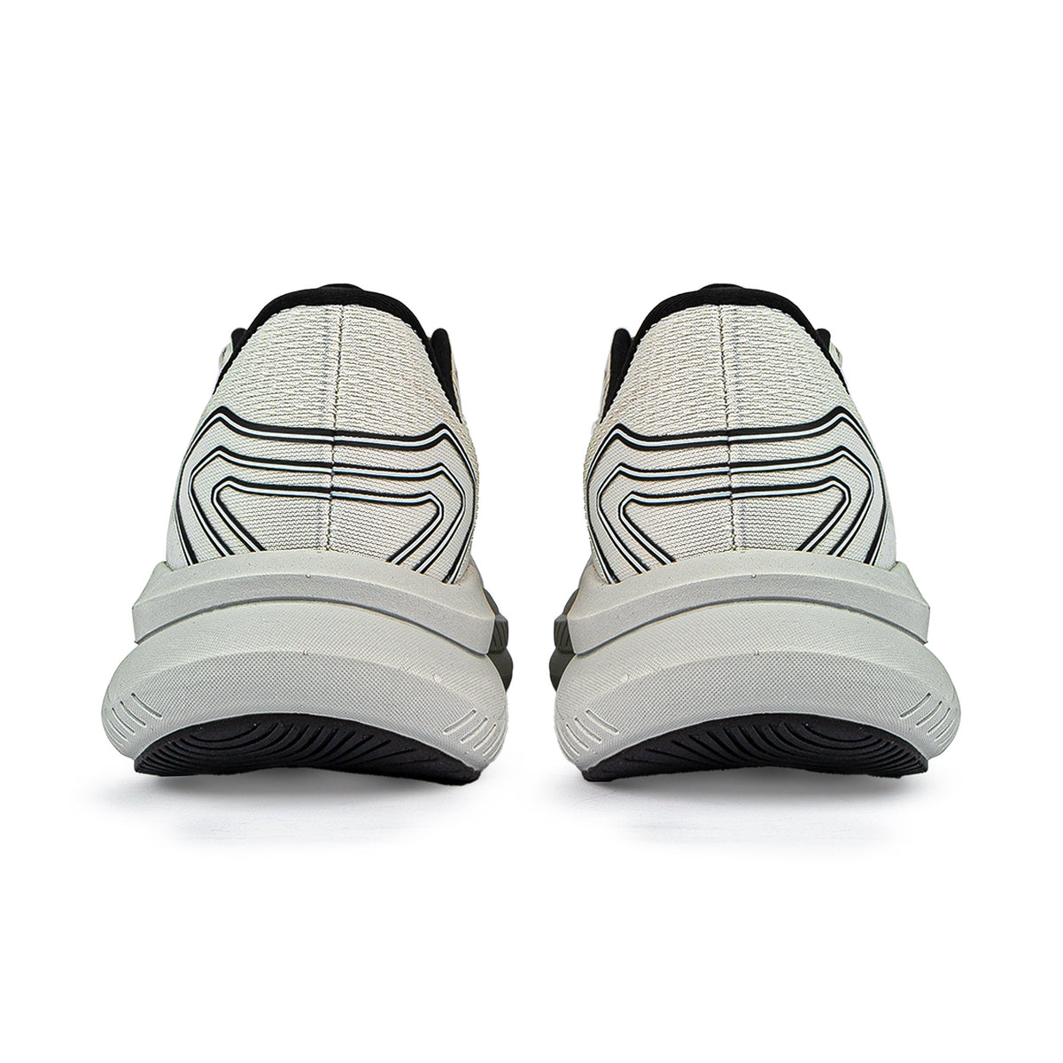 Sfida Brazen Mens Runners - Stone/Orange (Running Shoes/Sneakers)
